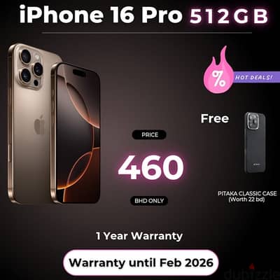 iPhone 16 Pro 512 gb, Used 2 Days, Same Brand New!!!!