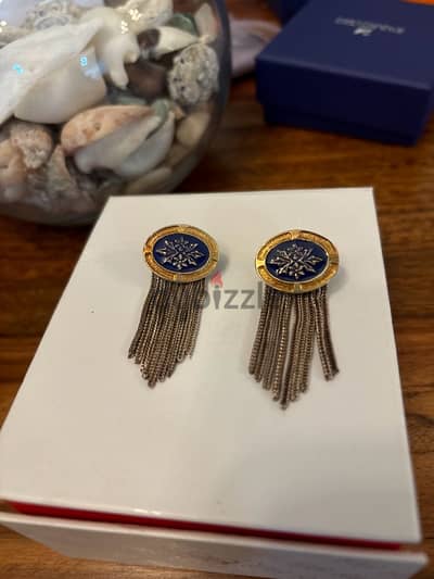 silver earrings