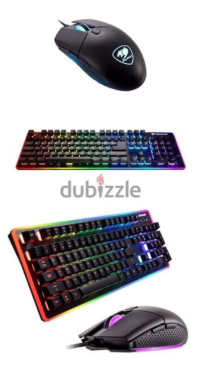 cougar deathfire ex keyboard and mouse