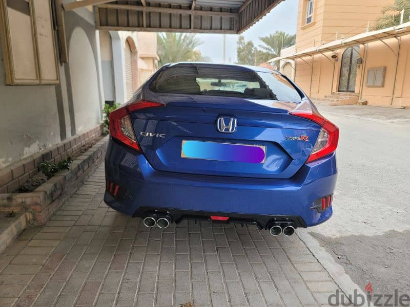 EXCELLENT CONDITION HONDA CIVIC 2018 BLUE LX SPORT CAR FOR SALE 3