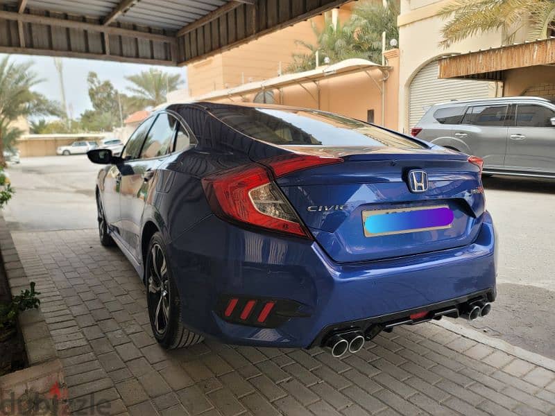 EXCELLENT BEST CONDITION HONDA CIVIC BLUE LX SPORT FOR SALE 7