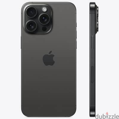 iPhone 15 pro max Black Titanium 1TB battery health 100 cycle count