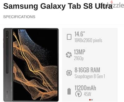 galaxy tab s8 ultra 5G