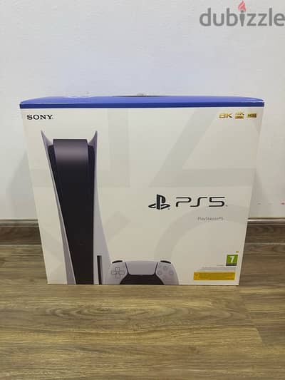 PS5 Disk edition with two controllers