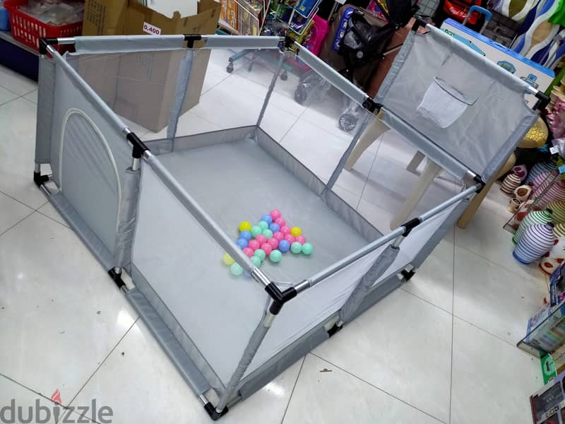 Children Playpen With Happy Basket Ball Game 1