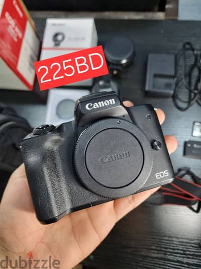 canon m50 mark ii + accessories