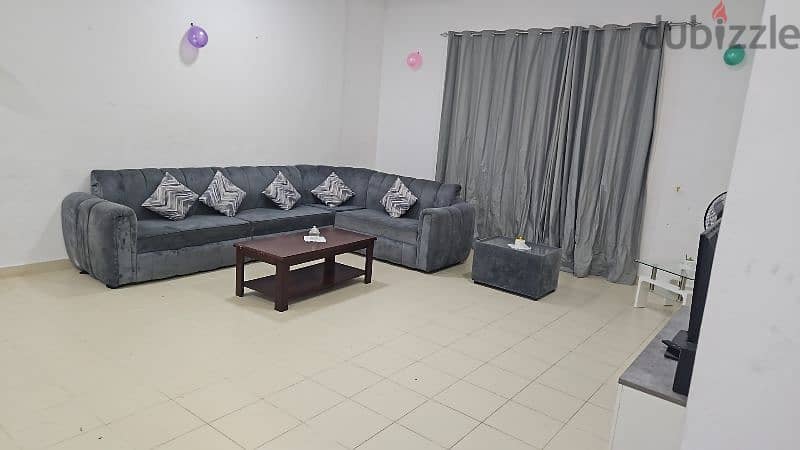 Beautiful 2 bedrooms flat , 3 Bathrooms, furnished , EWA limit 30 BD, 15