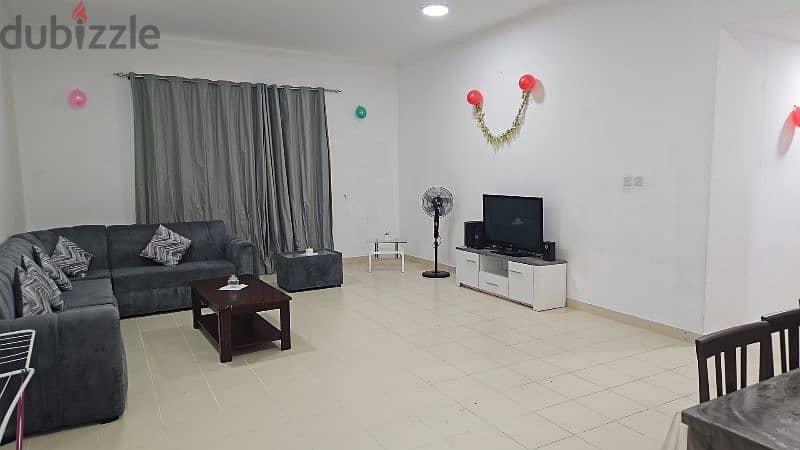 Beautiful 2 bedrooms flat , 3 Bathrooms, furnished , EWA limit 30 BD, 16