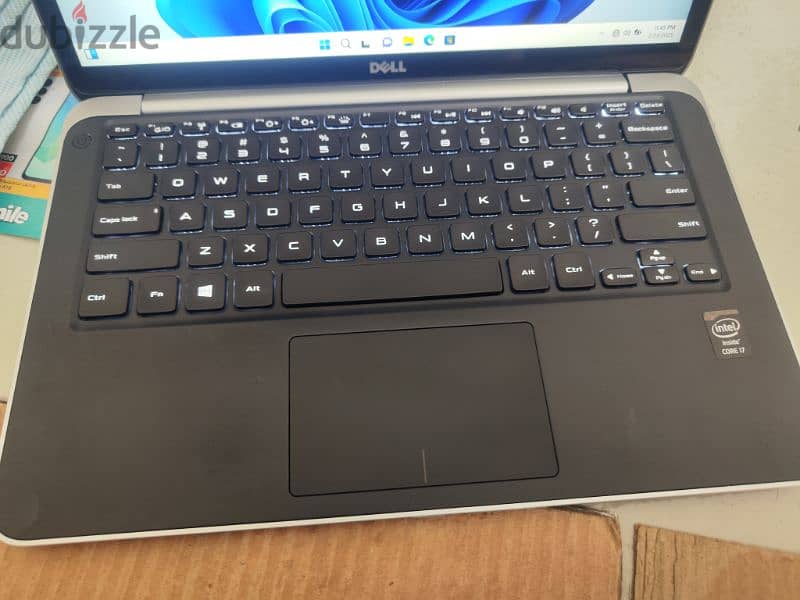 for sale Dell core i7  touch screen laptop 4gnu aluminium body 5