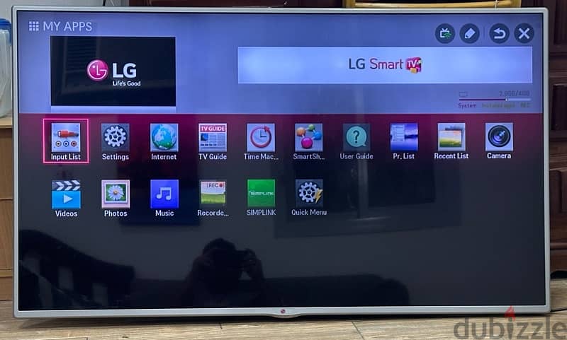 55“ inch LG LED Smart used tv contact me whatsp 34249696 0