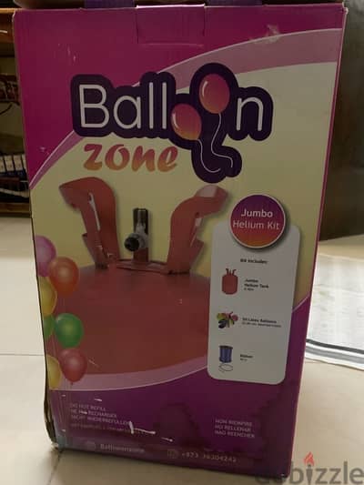 balloon zone helium kit for sale for 15 bd