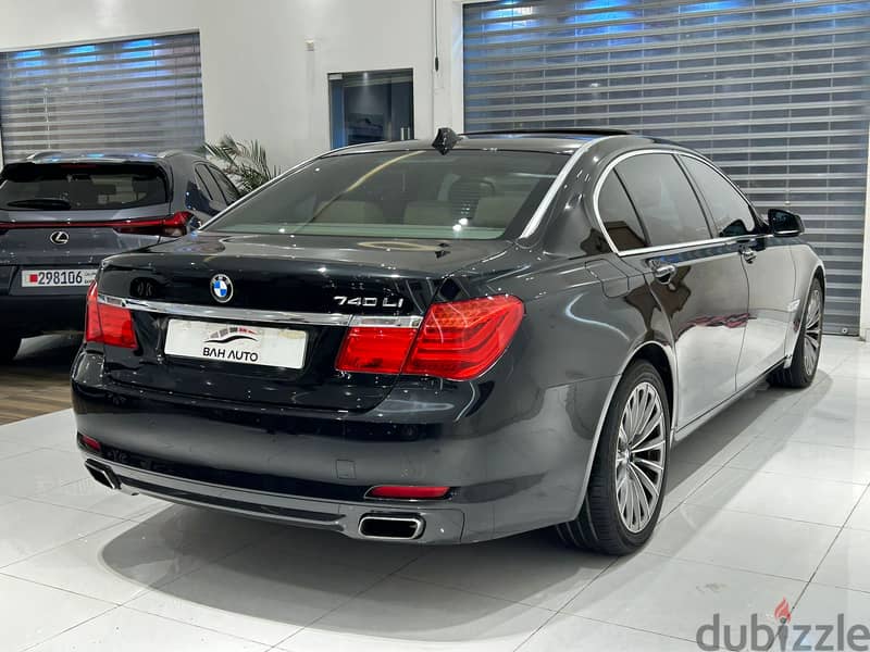 BMW 740 LI MODEL 2010 FOR SALE 2