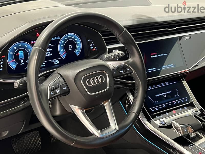 Audi Q8 S line Quattro v6T  model 2021  FOR SALE 9