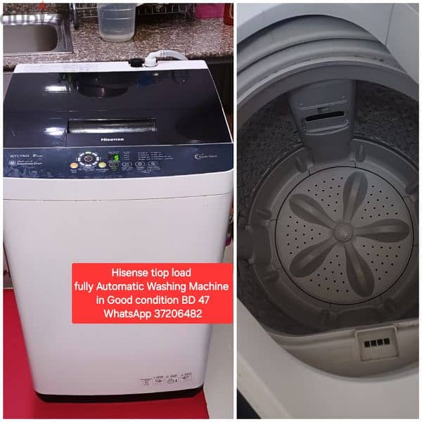 Washing machine and other items for sale with Deliveryy 1