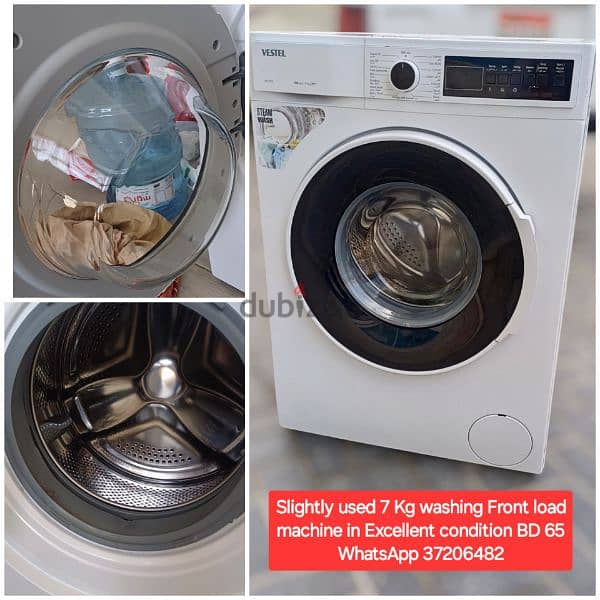 Washing machine and other items for sale with Deliveryy 14