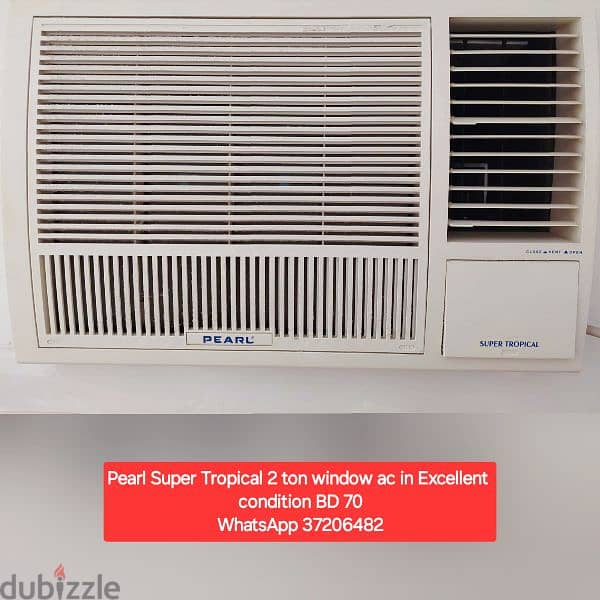 Pearl 2 ton Super Tropical Split ac and other acss for sale 6