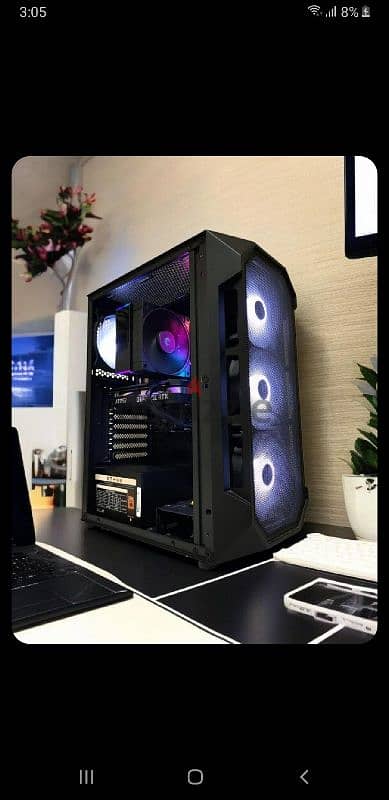 custom Build Pc i5 12400f With RTX 4060 8GB Vram