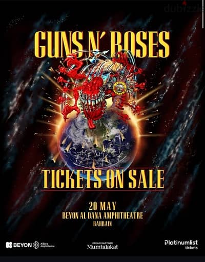 guns n roses golden circle tickets !