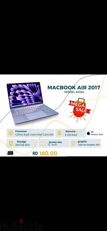 MACBOOK AIR 2017