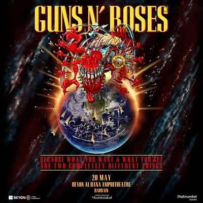 Guns n Roses Golden circle