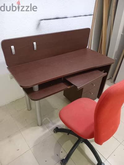 study table with chair for sale