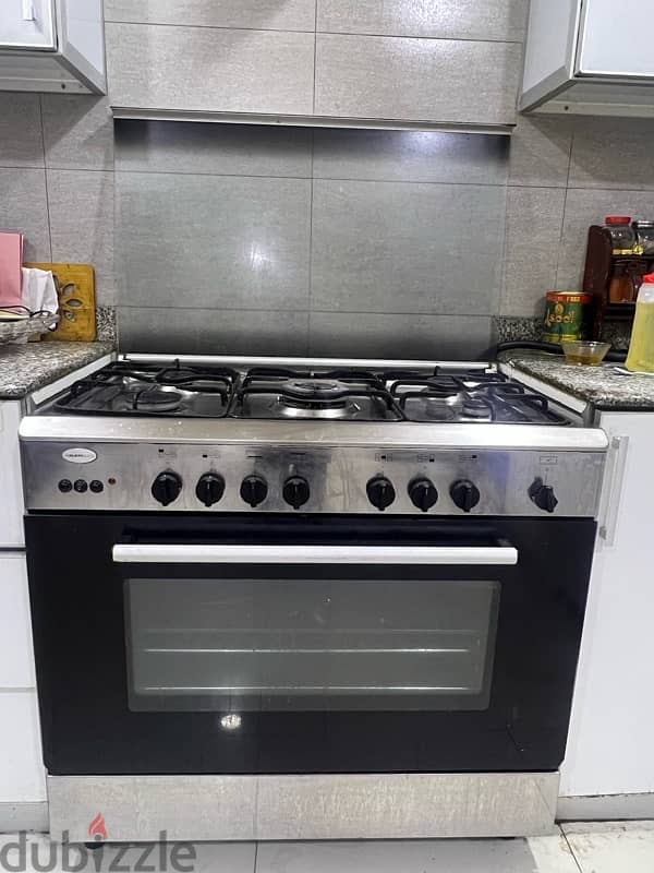 Glemgas 5 Burner Cooking Range 90 x 60cm 0