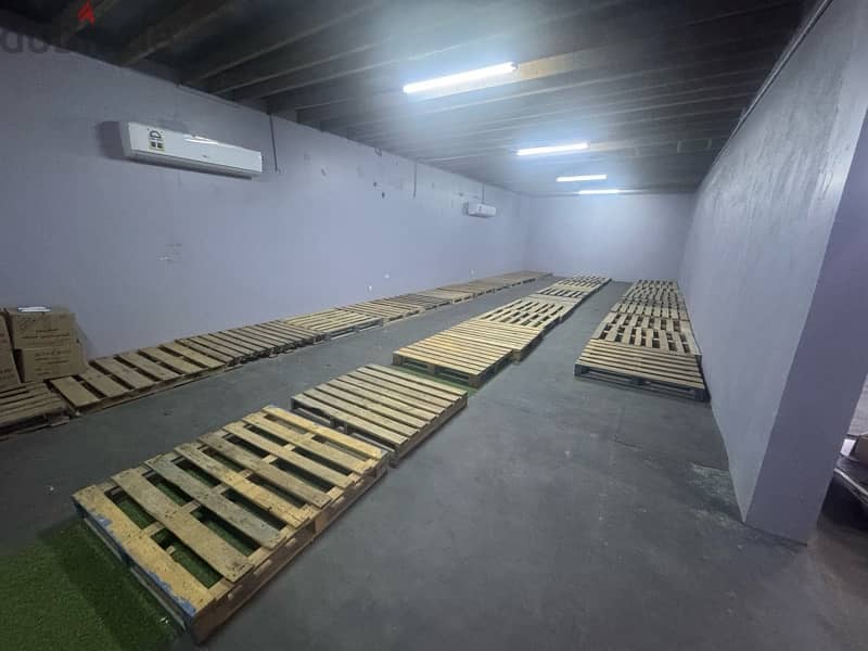 warehouse for food completely set up for sale except products 1