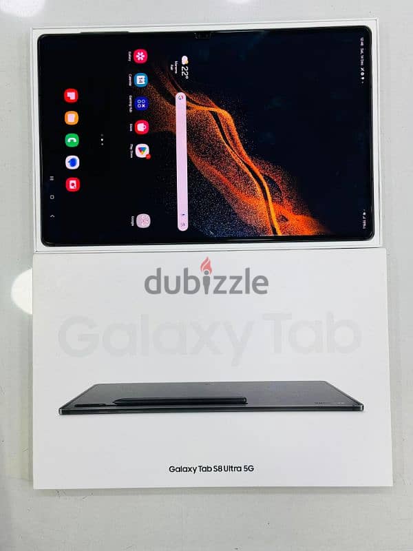 Samsung Galaxy Tab S8 ultra 5g wifi with cellular new condition 2