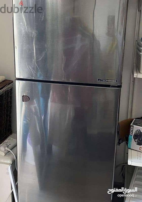 recliner and fridge in excellent condition 2