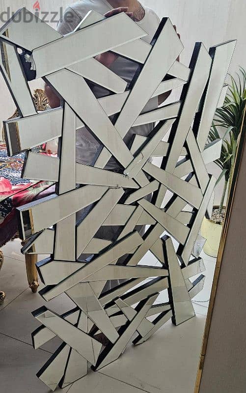 Elegant Heavy Wall Mirror For Sale 2