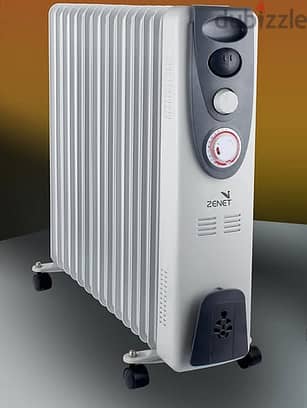 دفايةNEW Zenet Oil Radiator Room Heater,9-Fins, 2000W