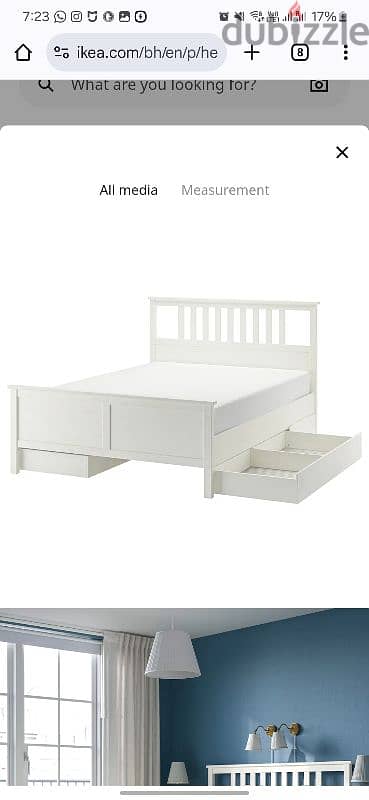 IKEA HEMNES 150x200