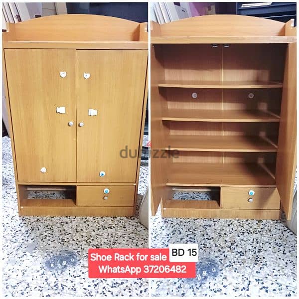 4 Door wardrobe & other itemss for sale with Delivery fixing 9