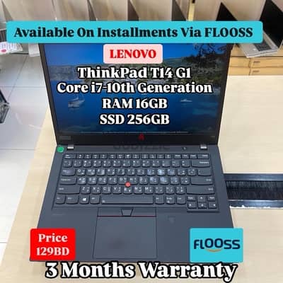 Lenovo ThinkPad T14 G1 Core i7-10th Generation