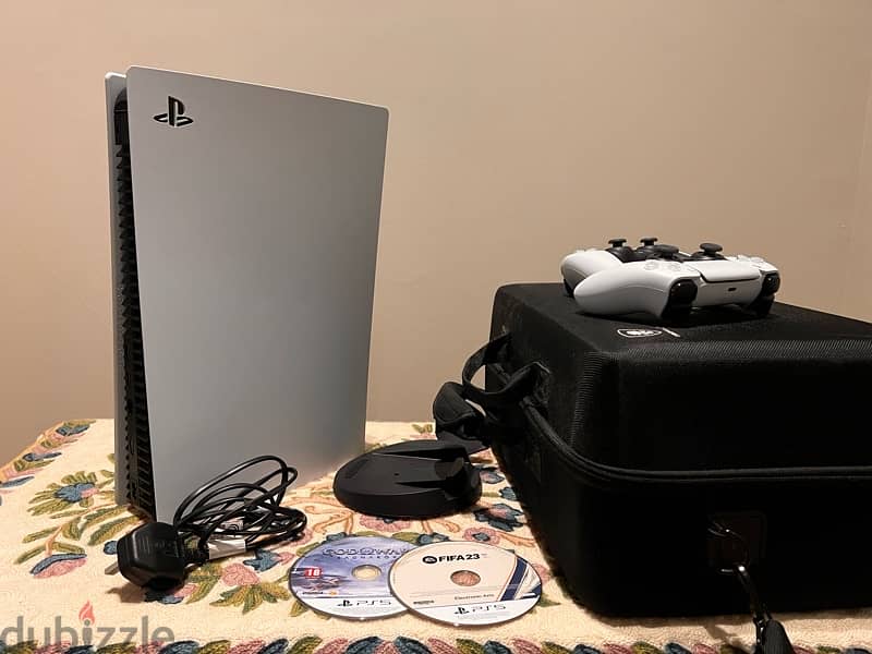 بليستيشن نسخة السيدي Sony Ps5 تشغيل اقل من 30 مرة 0