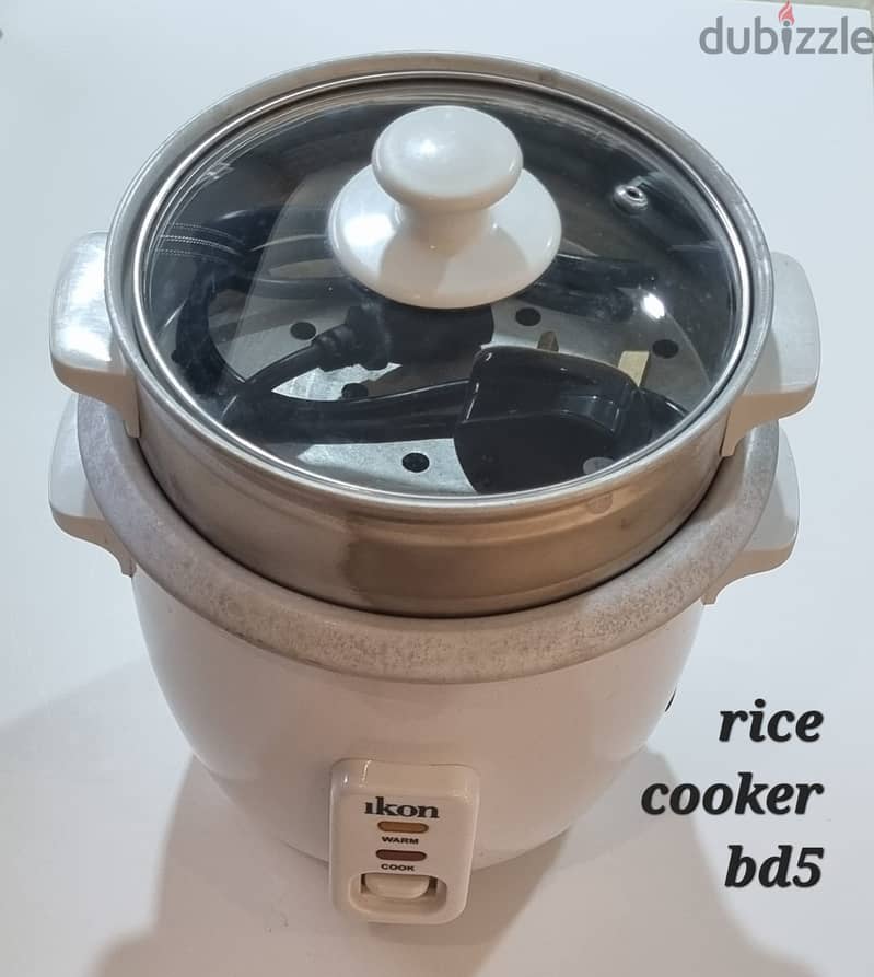 Nespresso French press rice cooker trays etc 1