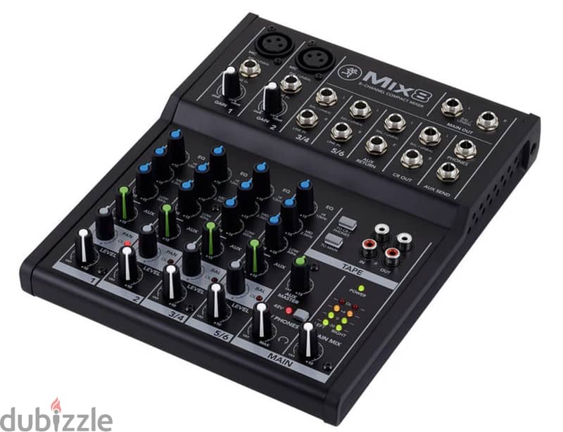 Mackie MIX8 8-CH Compact Mixer 0