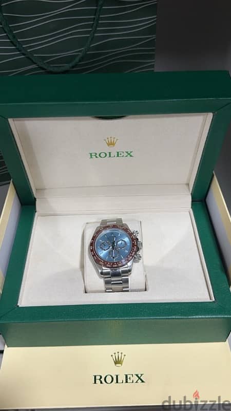 Rolex Daytona Ice Blue dial (Automatic Watch) 2