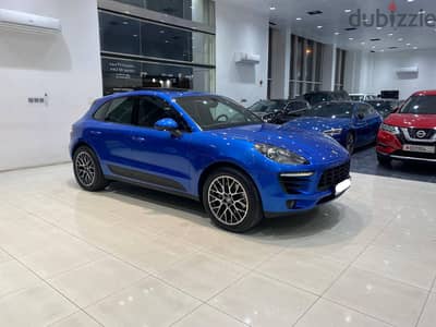 Porsche Macan S 2016 BLUE