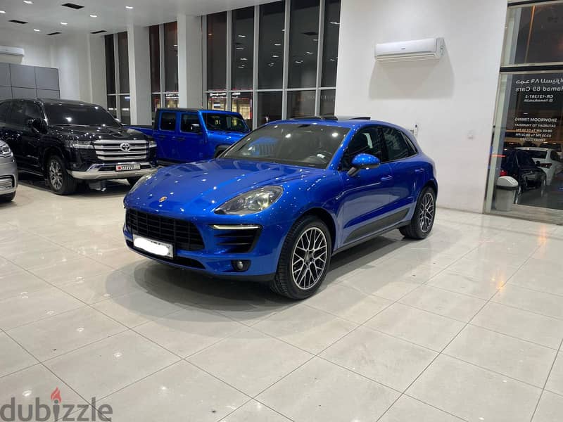 Porsche Macan S 2016 BLUE 1