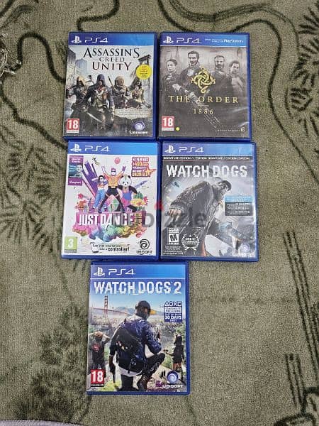 XBOX 360 AND PS4 GAMES 1