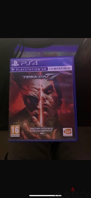 PS4 game Tekken 7