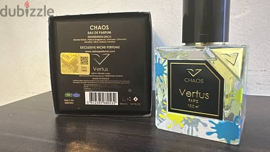 chaos perfume by vertus 100 ml