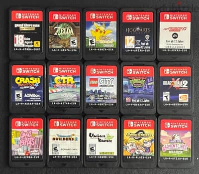 Nintendo Switch Games and JoyCon