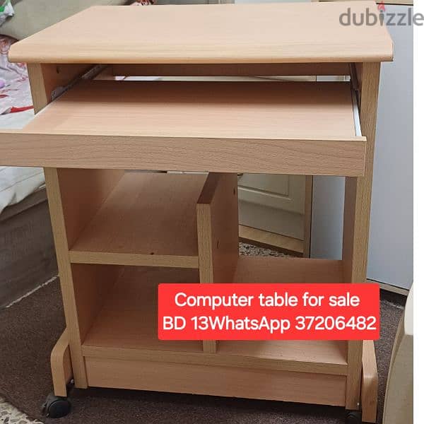 Table with chair and other items for sale with Delivery 6