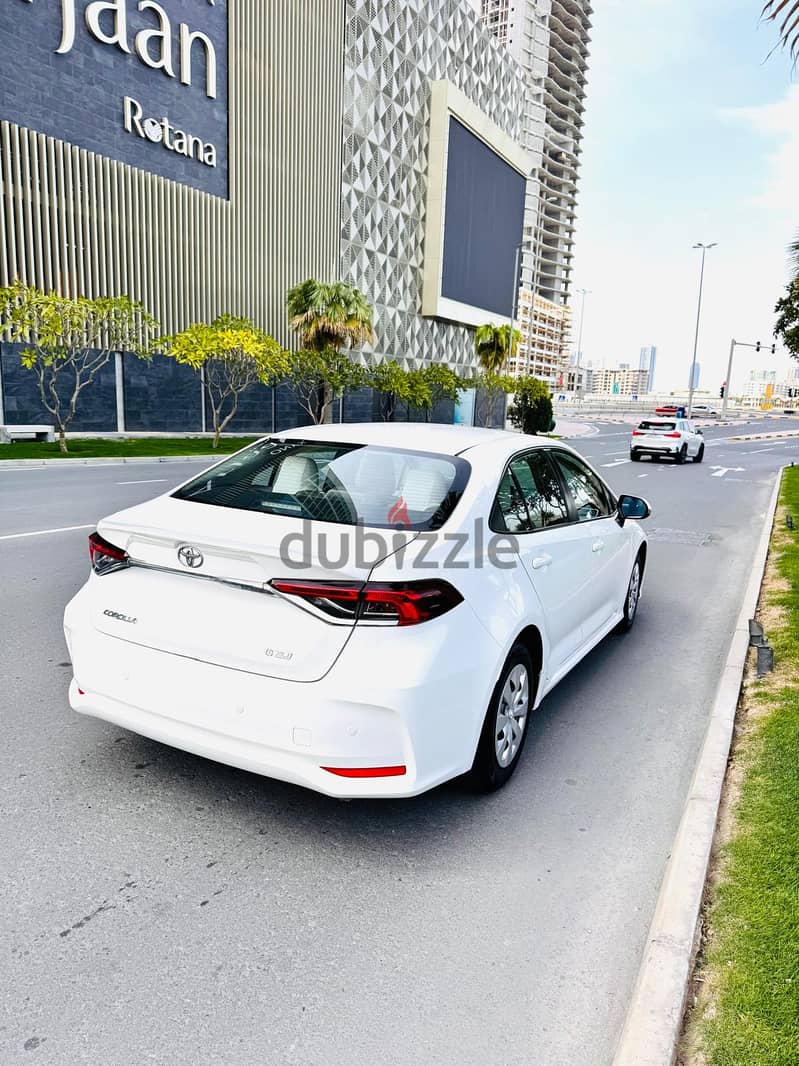 Toyota Corolla 1.6L 2020-10100KM WHITE BARND NEW CONDITION FOR SALE 6