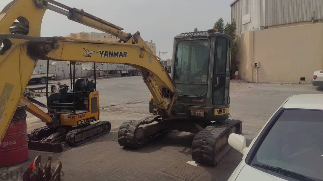 Excavators  - JCB 2ton, BOBCAT 2ton & YANMAR 6.5ton 5