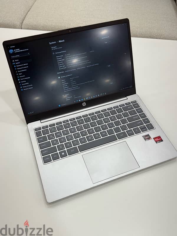 HP LAPTOP - AMD RYZEN 5 5