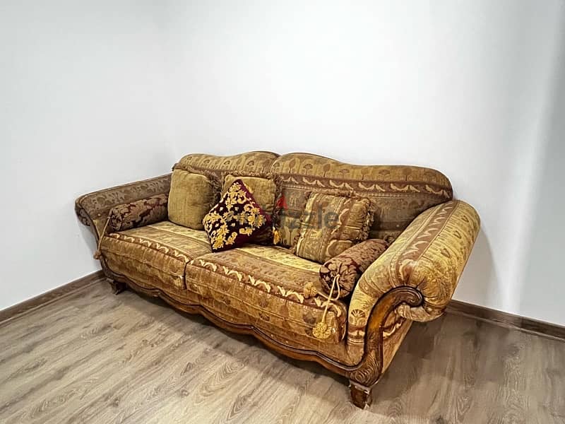 3 seater sofa - 2 pcs 1