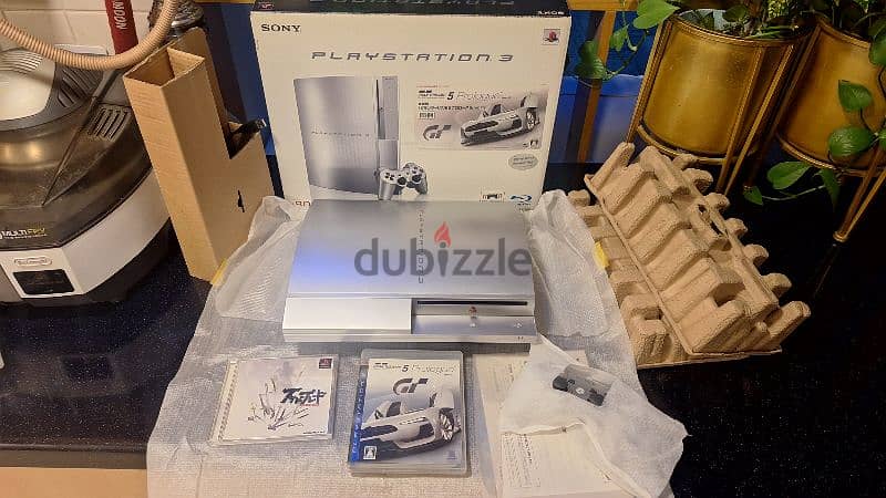 PlayStation 3 Fat Silver Gran Turismo Complete Boxed mint 2